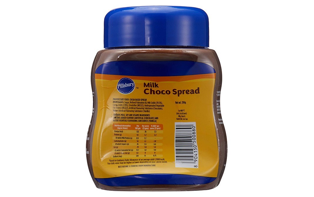 Pillsbury Milk Choco Spread    Plastic Jar  290 grams